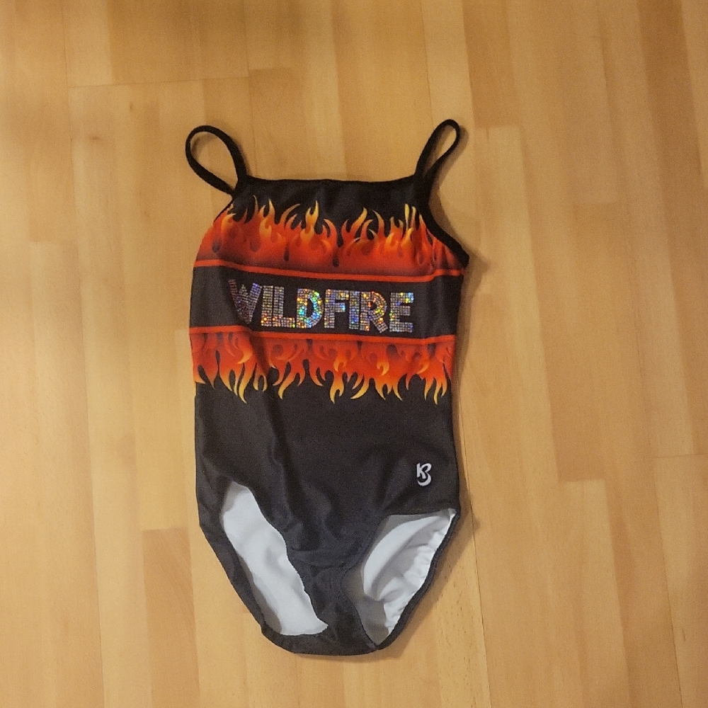 KBee Wildfire Flame Leotard